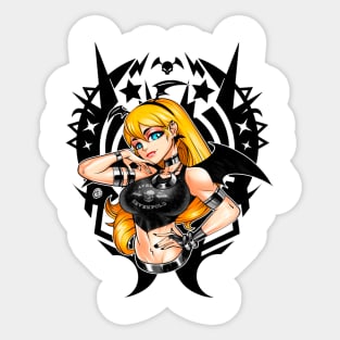 Vampy Blondie Sticker